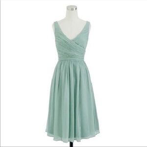 JCrew Bridesmaid Dress in Dusty Shale